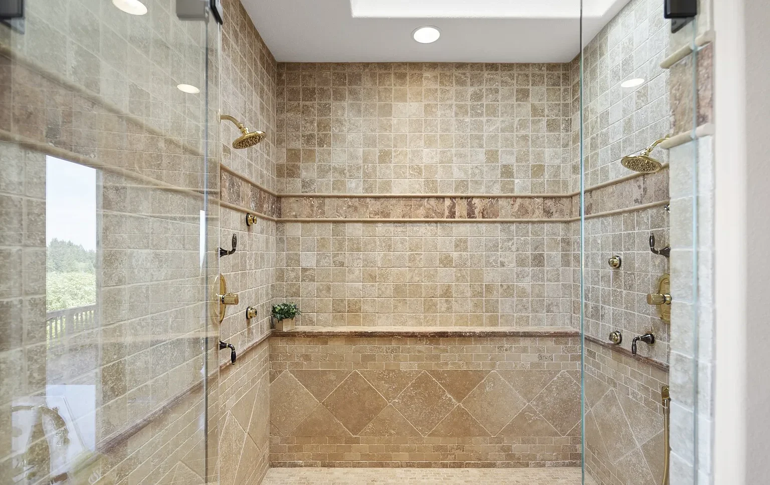 Detailed bathroom and shower representing Premium Home Care