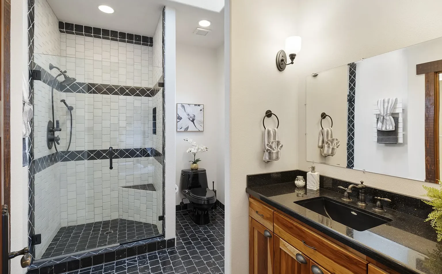Fresh bathroom representing an Initial Deep Clean